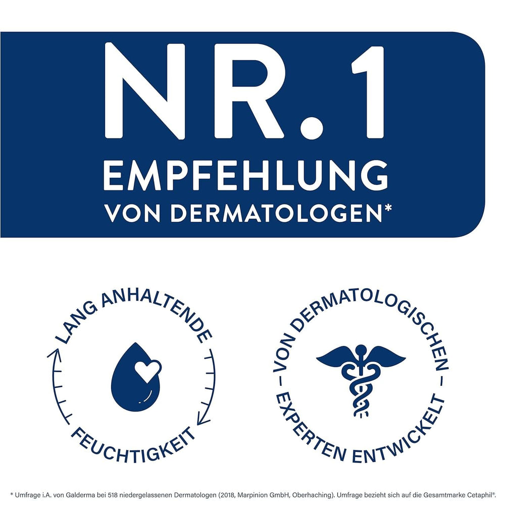 Cetaphil Crème hydratante pour peaux sèches et sensibles, 85 ml Douche et bain Naty Shop