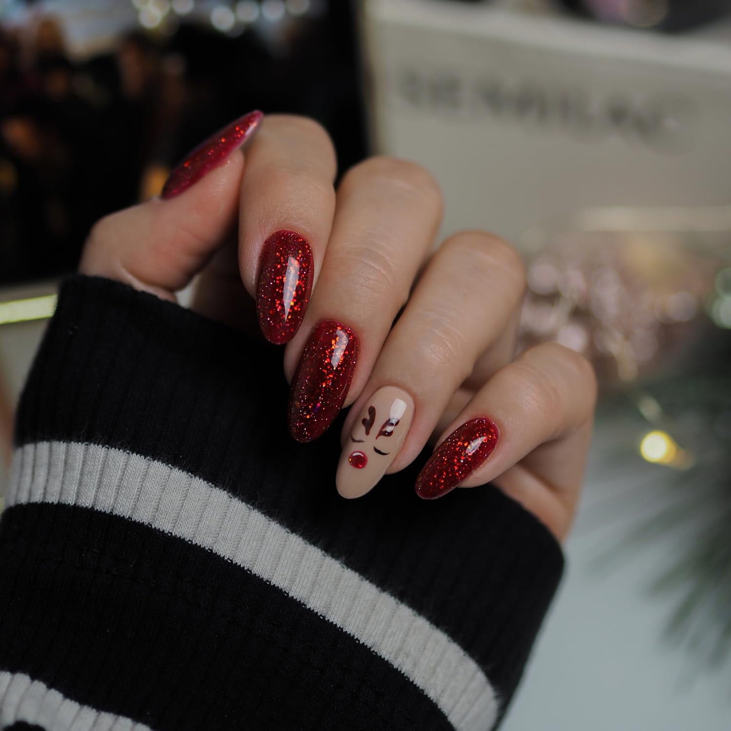 Vernis à ongles UV Semilac 609 Baies des Neiges 7 ml