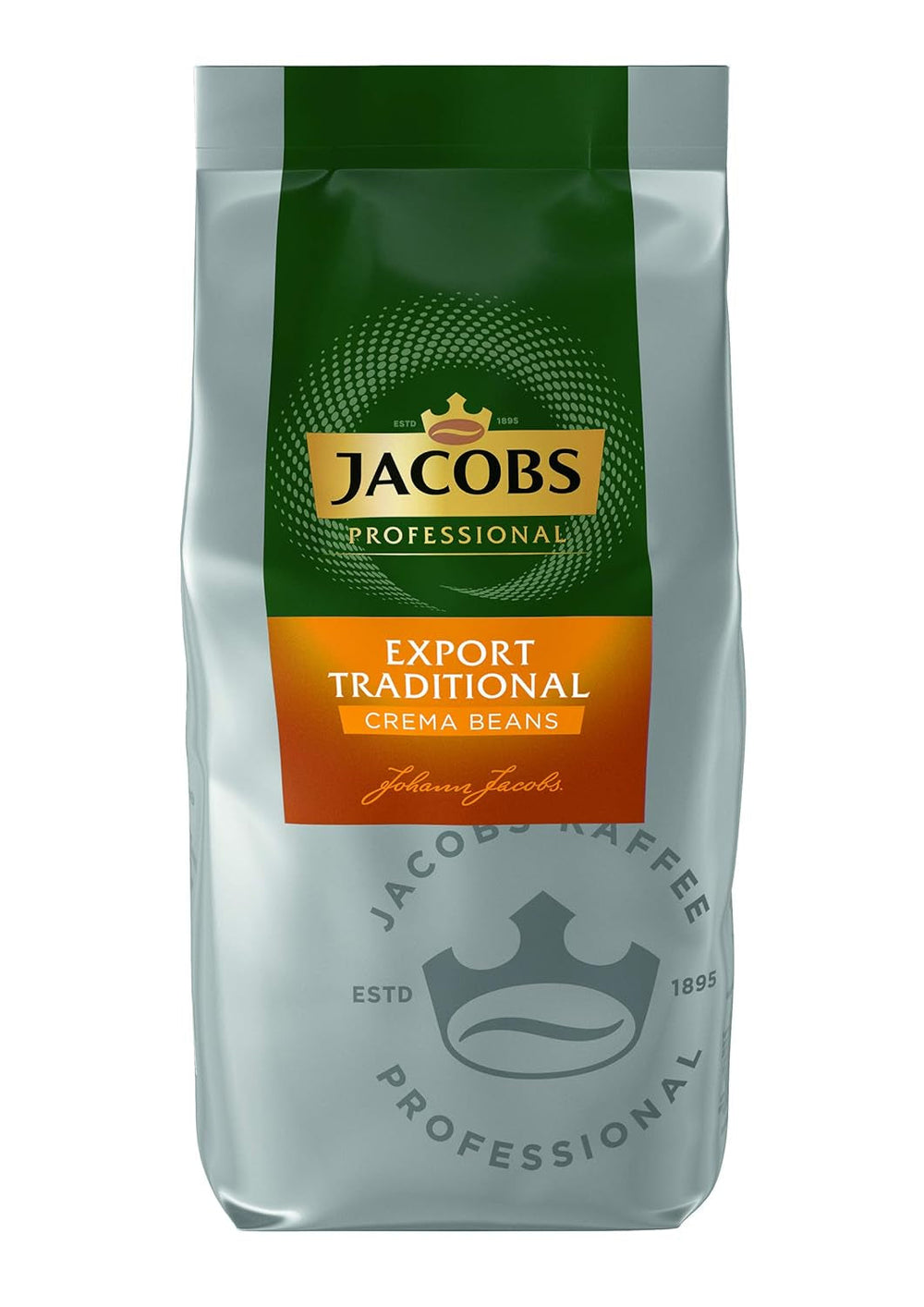 Jacobs Professional Le Grand Café Crème, grains de café entiers 1 kg, Doux, Intensité 2/5 Café Naty Shop 1 Kg Café Crème Export Traditionnel