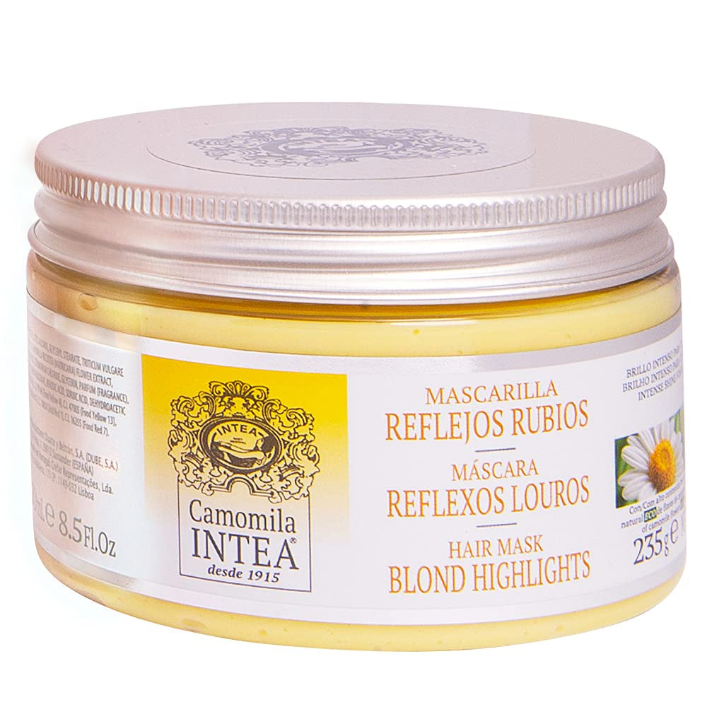 Camomille Intea - Masque capillaire reflets blonds - Hydrate et nourrit les cheveux blonds - 250 ML Naty Shop Hair Mask Default Title