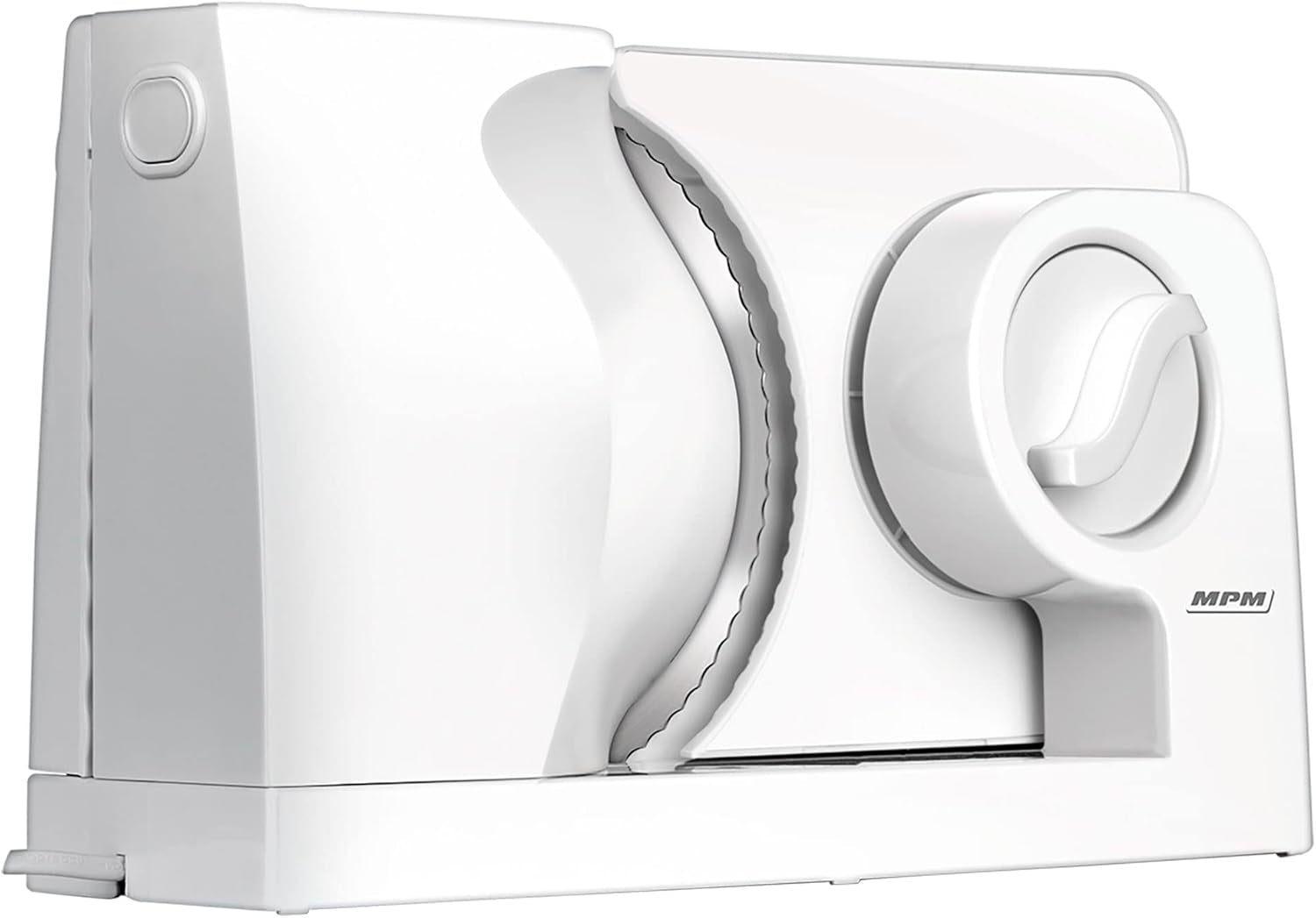 Trancheuse électrique universelle MPM MKR-05, épaisseur de coupe réglable jusqu'à 15 mm, 150 W Broyeurs et trancheurs Naty Shop Default Title