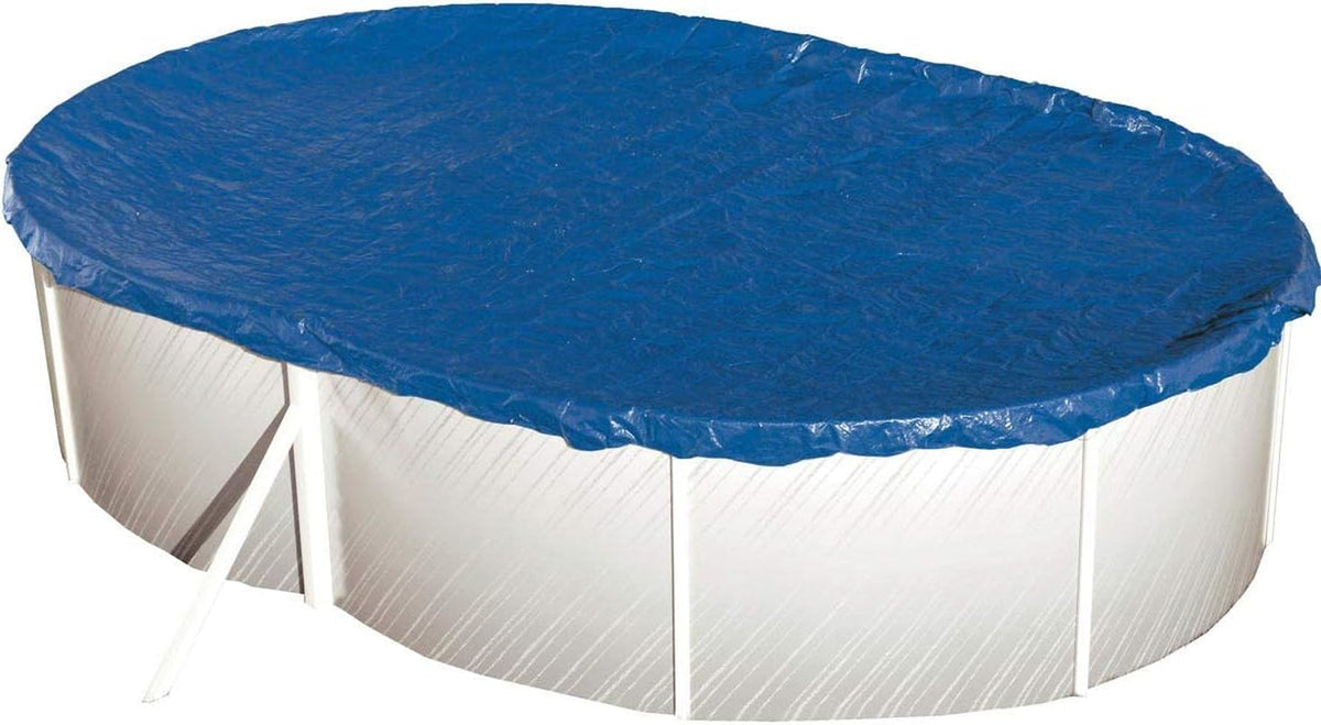Prelată de vară STEINBACH pentru piscine ovale 550 x 360 cm, supradimensionată 70 cm, 036240