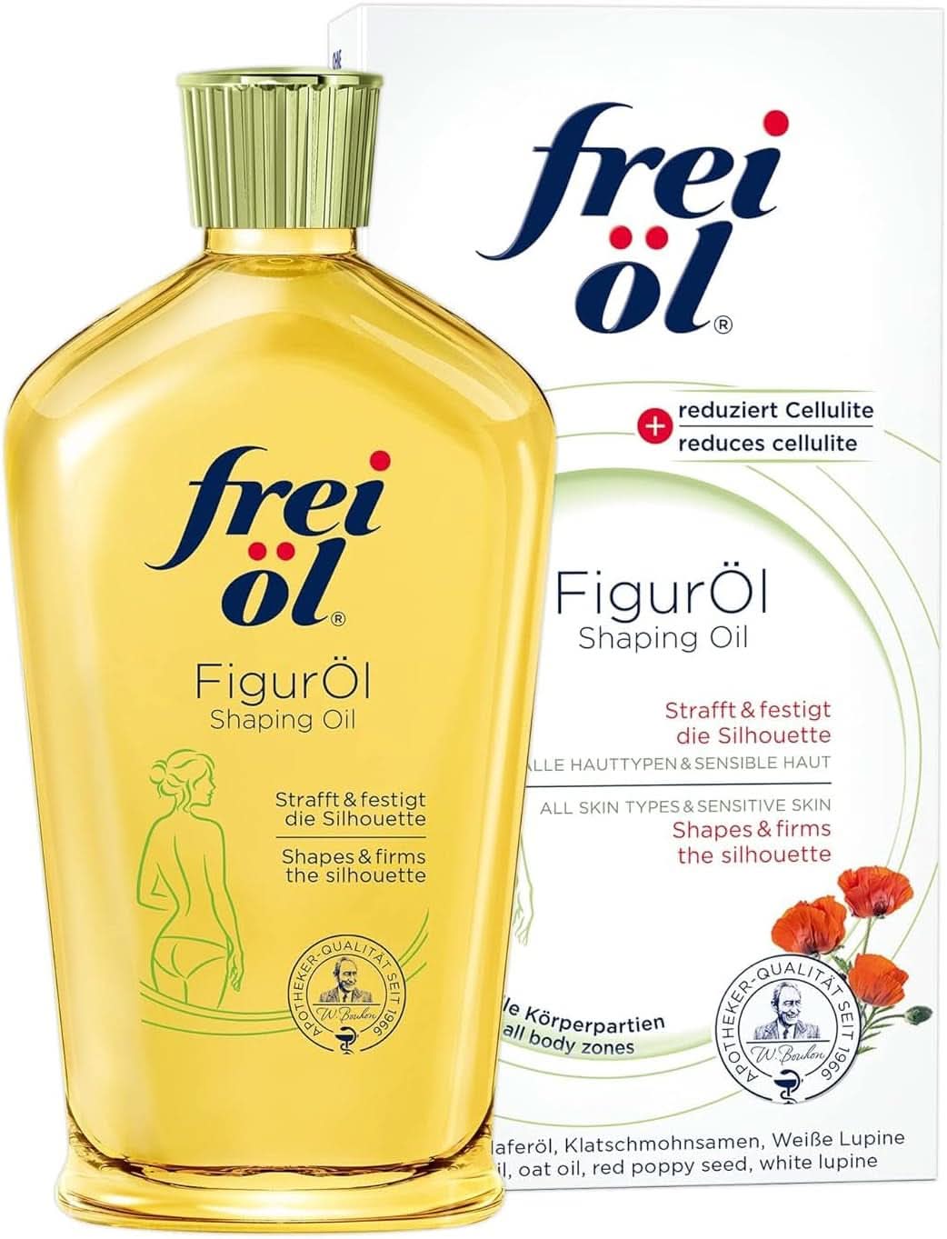 Frei Öl Huile corporelle à effet anti-cellulite, 125 ml Douche et bain Naty Shop 125 ml