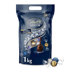 Mélange foncé de boules de chocolat Lindt LINDOR, sac de 1 kg, bonbons au chocolat refermables Naty Shop Default Title