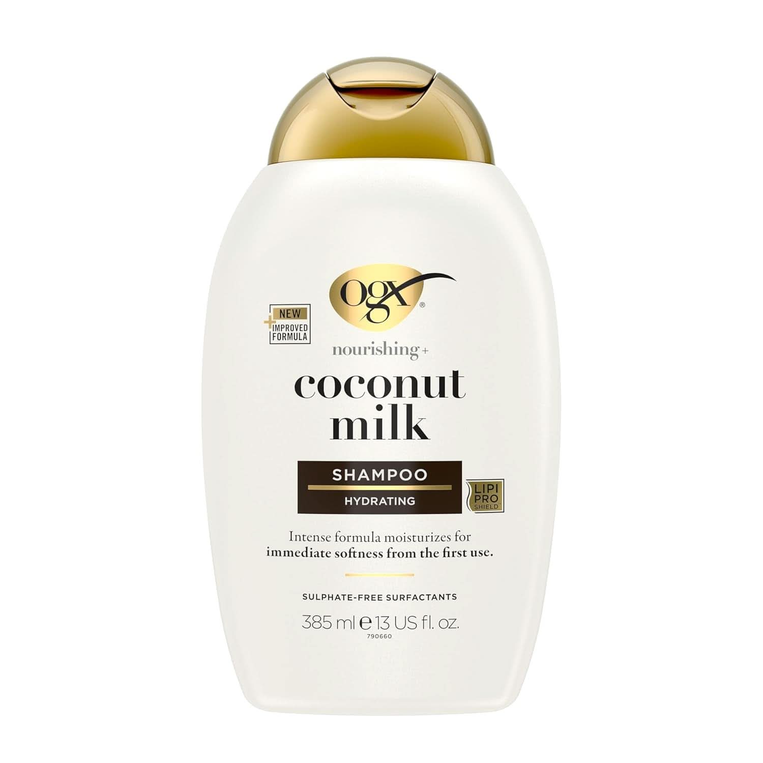 Shampoing au lait de coco OGX (385 ml), effet hydratant Douche et bain Naty Shop 385 ml