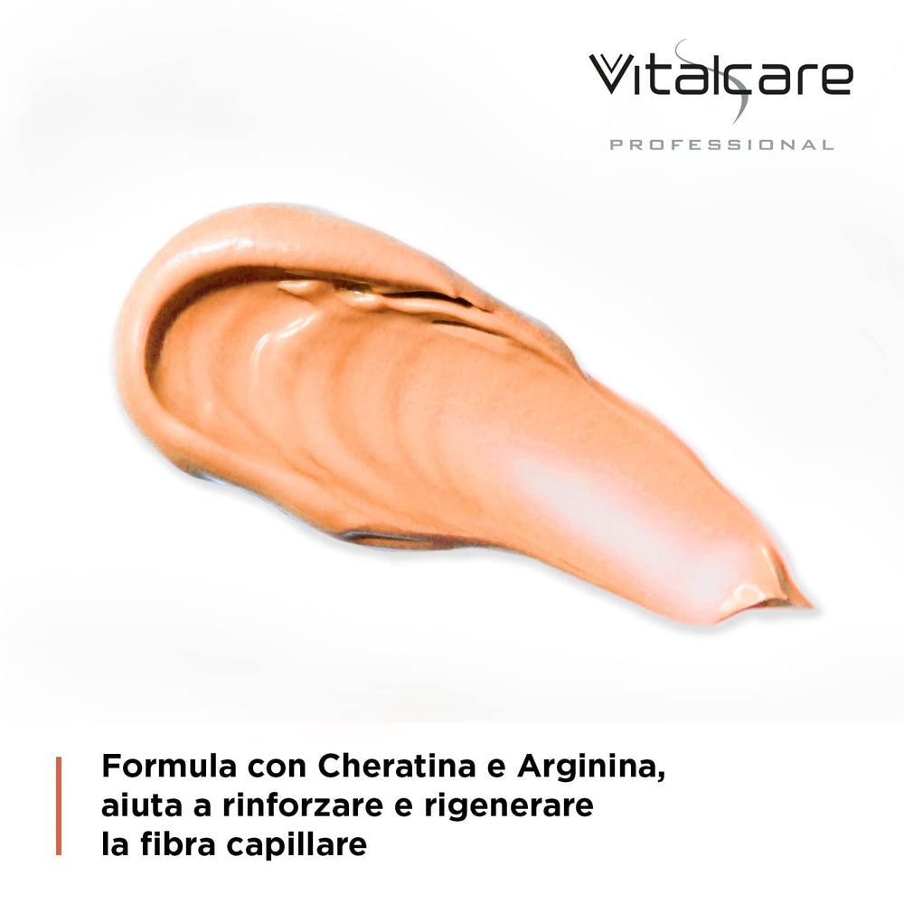 | Kératine - Masque capillaire fortifiant pour cheveux cassants et abîmés à la kératine et à l'arginine pour des cheveux plus forts et plus doux 4 x 500 ml Naty Shop Hair Mask