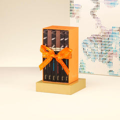 Venchi, Lot de 6 tablettes de chocolat noir extra assorties, 436 grammes Bonbons au chocolat Naty Shop