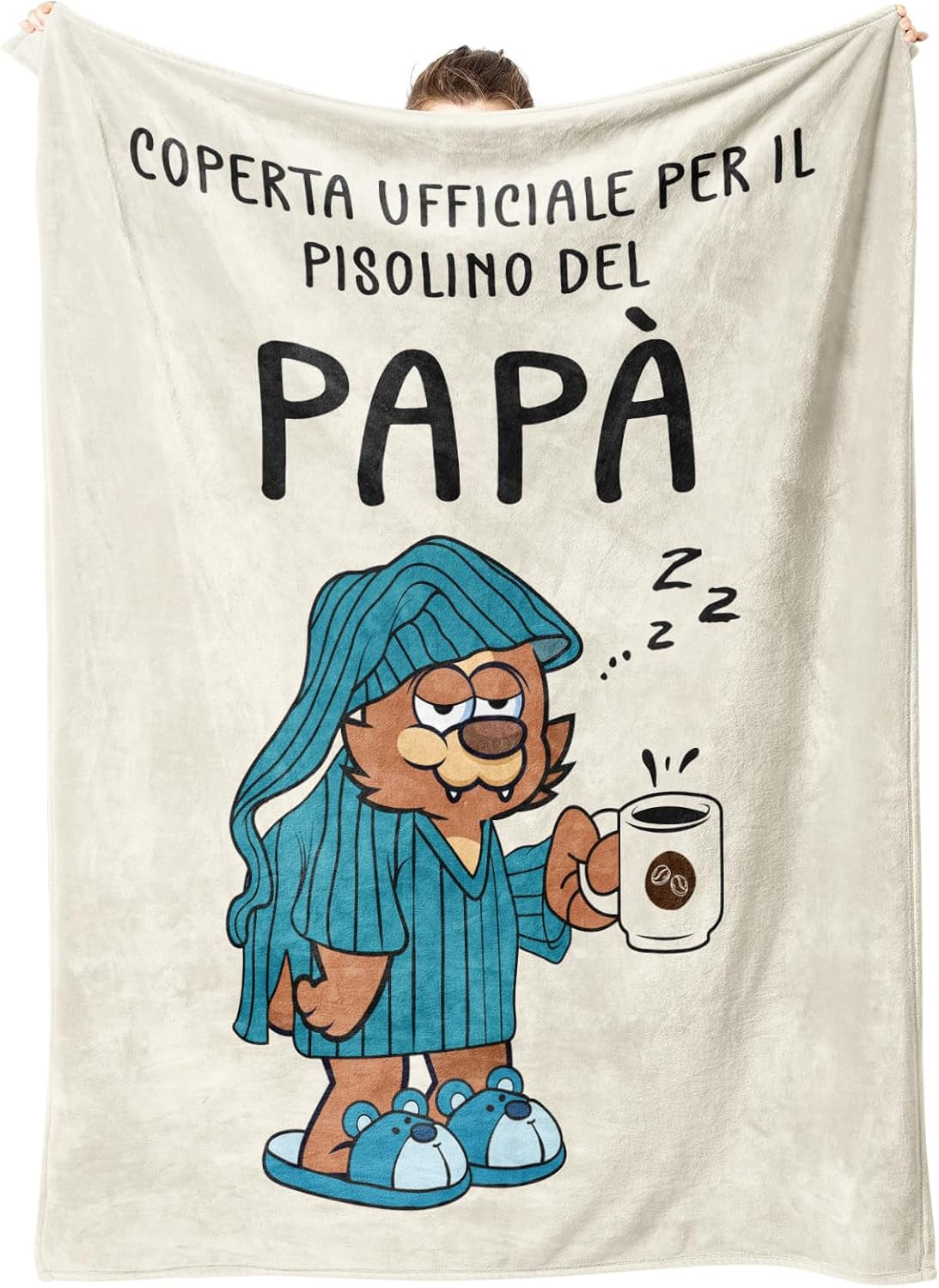 Musaecoin cadeau papa, cadeau d'anniversaire papa, idées cadeaux pour papa, cadeaux pour papa, couverture en flanelle de 50 à 60 pouces, cadeau de Noël pour papa, cadeau de fête des pères Lits et couvertures musaecoin Titre par défaut