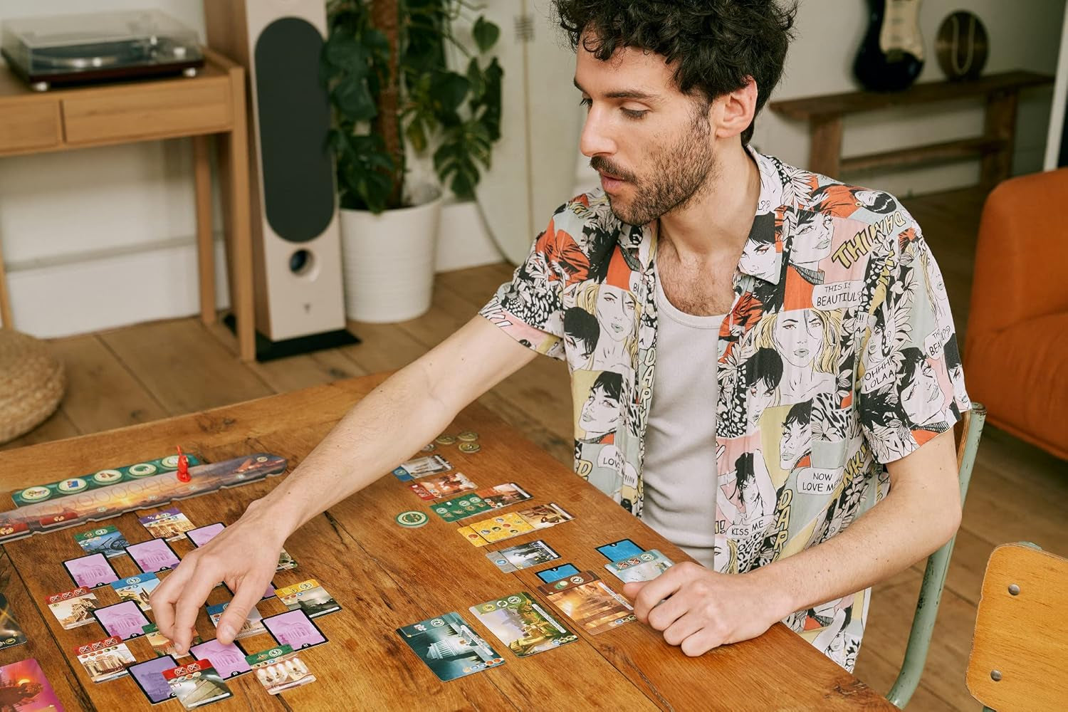 Asmodee 7 Wonders Duel, jeu de base, jeu de connaisseur, jeu de stratégie, 2 joueurs, à partir de 10 ans, 30 minutes, allemand