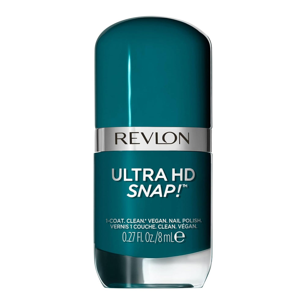 Revlon Ultra HD Snap Vernis à ongles longue durée Formule végétalienne Séchage rapide Une couche Couleur à couverture complète (8 ml) Hot Stuff (007) Unisexe