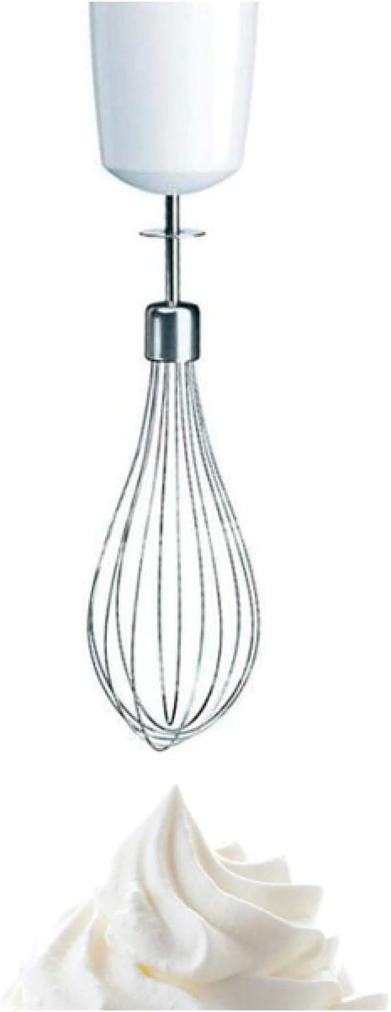 Braun Multiquick 3 MQ 3135 Mélangeur à sauce – Pürierstab Mit 11 Geschwindigkeiten plus Turbo-Stufe & Edelstahl-Mixfuß, 750 Watt, Inkl. 600 ml Mix-/Messbecher, Schneebesen & Zerkleinerer, Weiß/Grau Kitchen Naty Shop