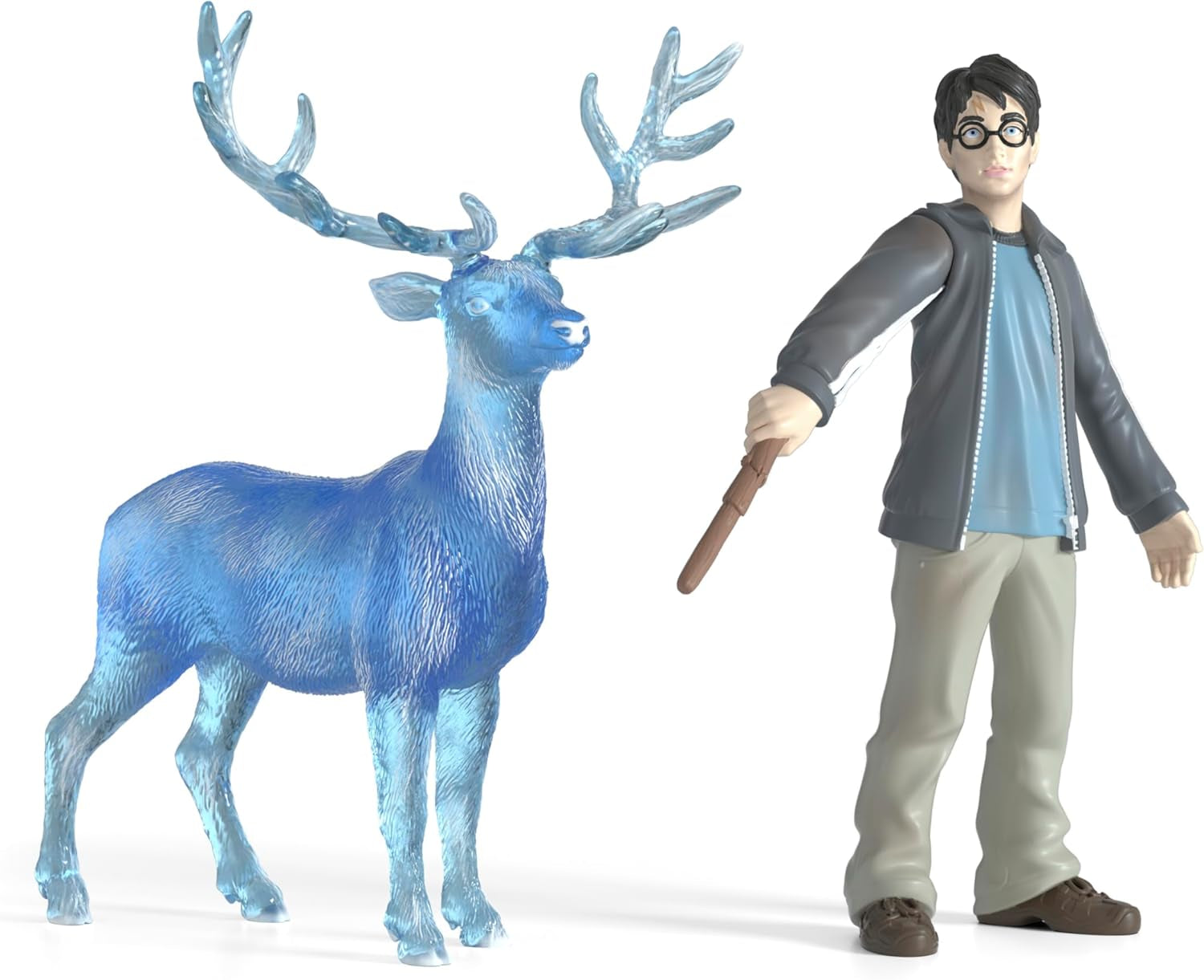Schleich 42680 Harry Potter & Patronus, à partir de 6 ans, HARRY POTTER - figurine de jeu, 16 X 11 X 18 cm Figurines Naty Shop