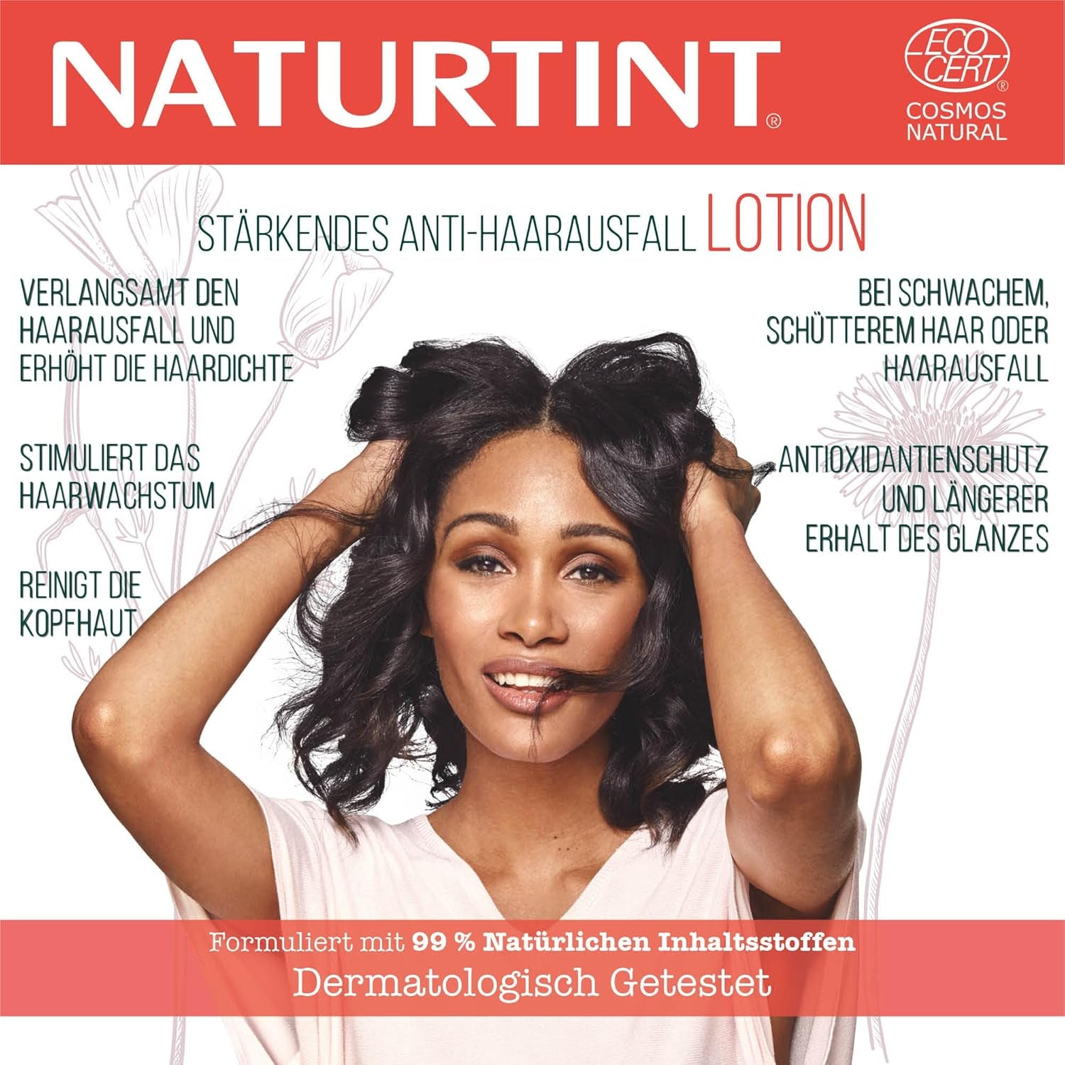 Naturtint, Lotion fortifiante contre la chute des cheveux, 125 ml Soin capillaire Naturtint