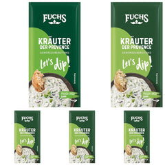 Fuchs Gewürze - Allons tremper ! Kräuter der Provence Gewürzzubereitung, Gewürz für Kräuterquarkdip, 7,5 g dans le sachet