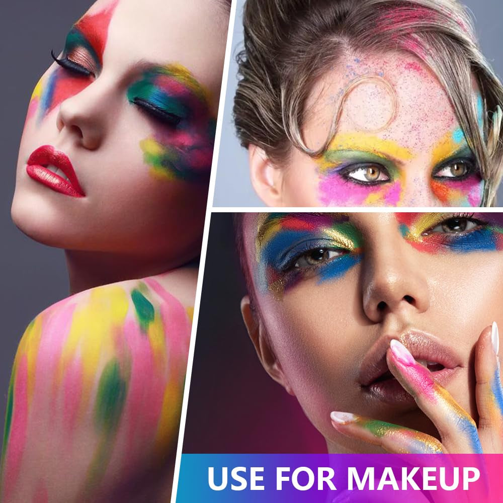 Pulvérisateur de pigments de phosphore néon pour ongles, 12 couleurs, poudre de paillettes pour ongles, maquillage Halloween, décoration de maquillage, Nail Art, pigments de couleur