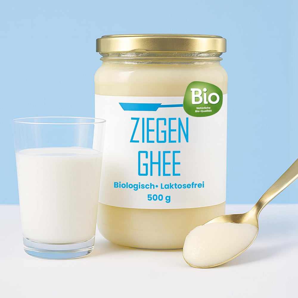 Ghee Easy 850g Ghee Bio von Grasgefütterten Kühen - Ghee Butter sans Zusatzstoffe - Certifié Organisch & Biologisch - Hochreines Ayurveda Ghee sans lactose et gluten - 100% Européen