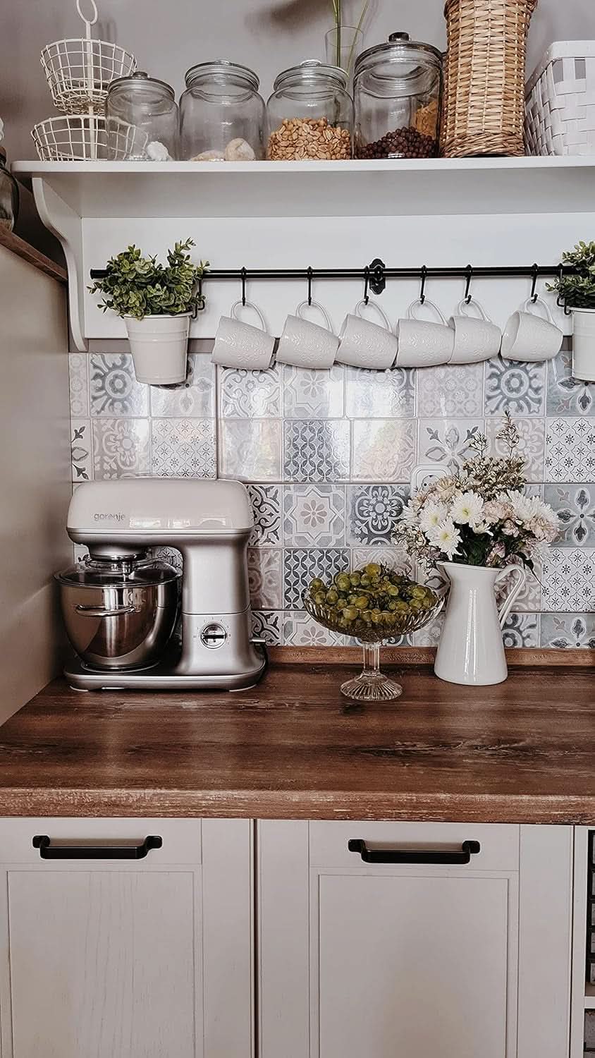 Gorenje MMC 1000 RL Küchenmaschine 7 Geschwindigkeitsstufen/Schüssel 4.5 Liter/ 1000 W Motorleistung / 3D Mixen/Supersilent/Easyclean/Überhitzungsschutz/Drehzahlregulierung/Champagne Mother and Child Naty Shop