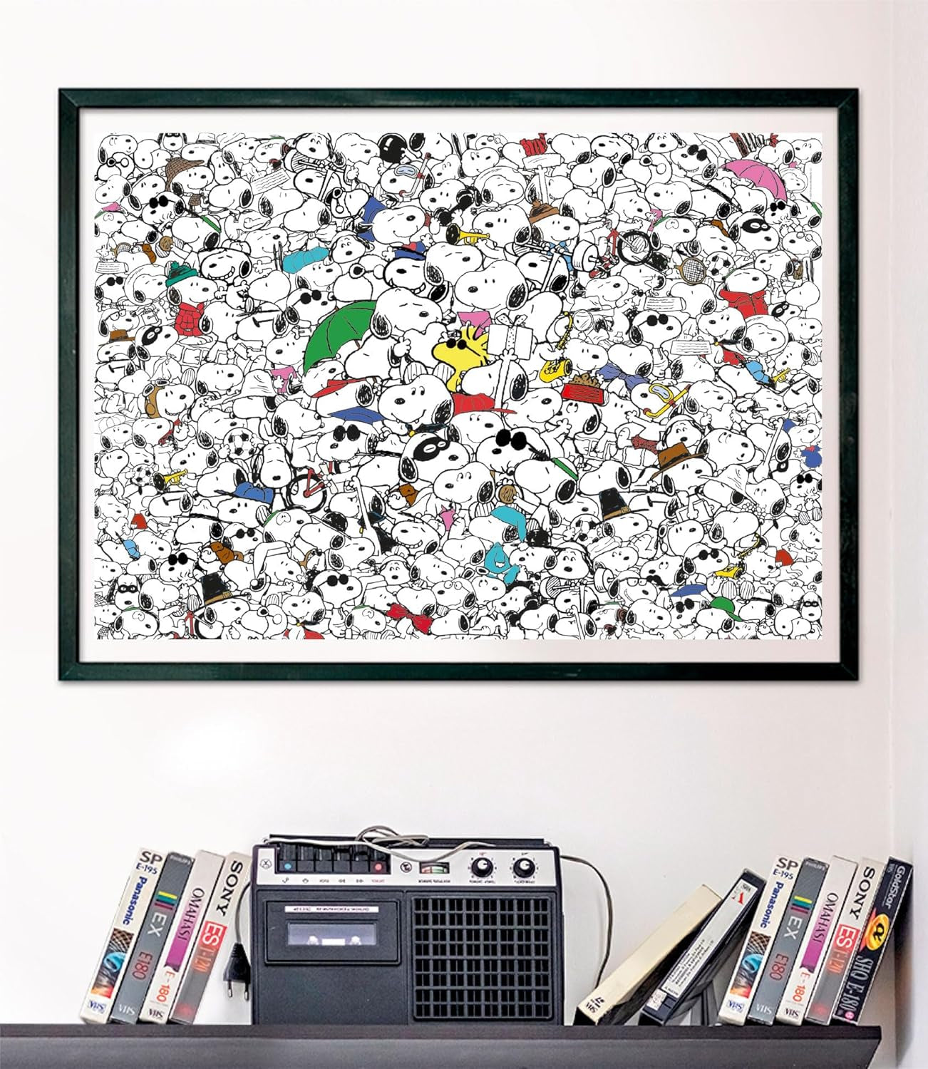 Clementoni - 39804 - Impossible Puzzle Peanuts - Puzzle 1000 pièces pour adultes et enfants de 14 ans, jeu d'adresse pour toute la famille Puzzle Naty Shop