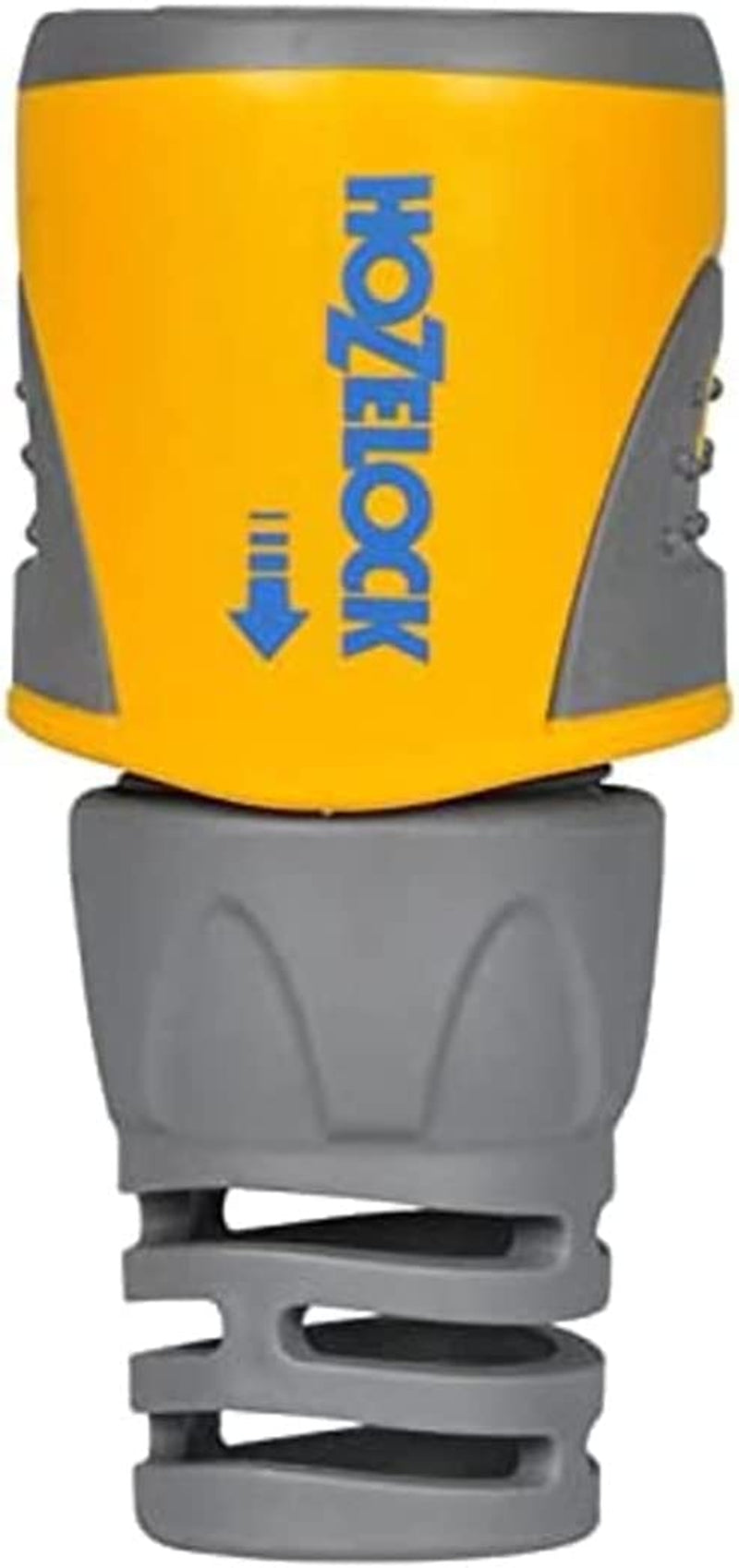 HOZELOCK - 2 Raccords de Tuyau Plus Ø 12,5 mm - 15 mm (1/2"- 5/8") Soft Touch : Raccord de tuyau étanche, antidérapant, flexible et allongé qui empêche la torsion et les gouttes [2050P0025]