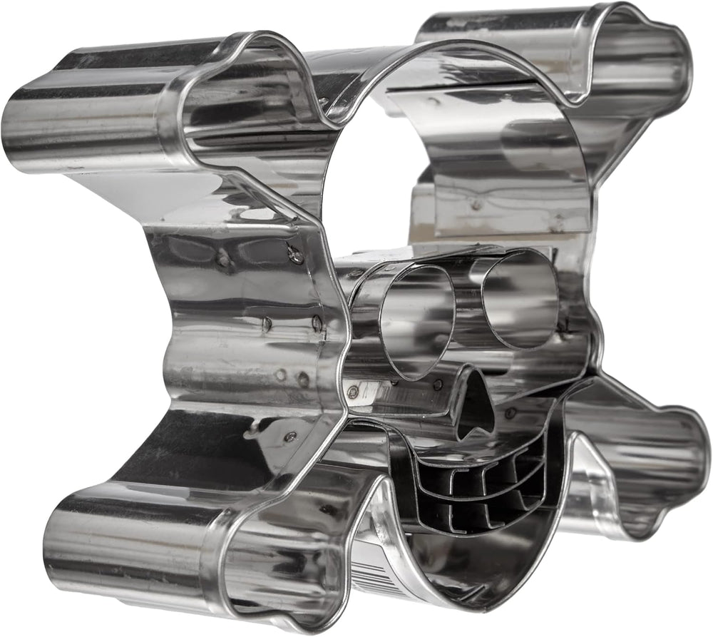 Städter crâne 9 cm en acier inoxydable, argent