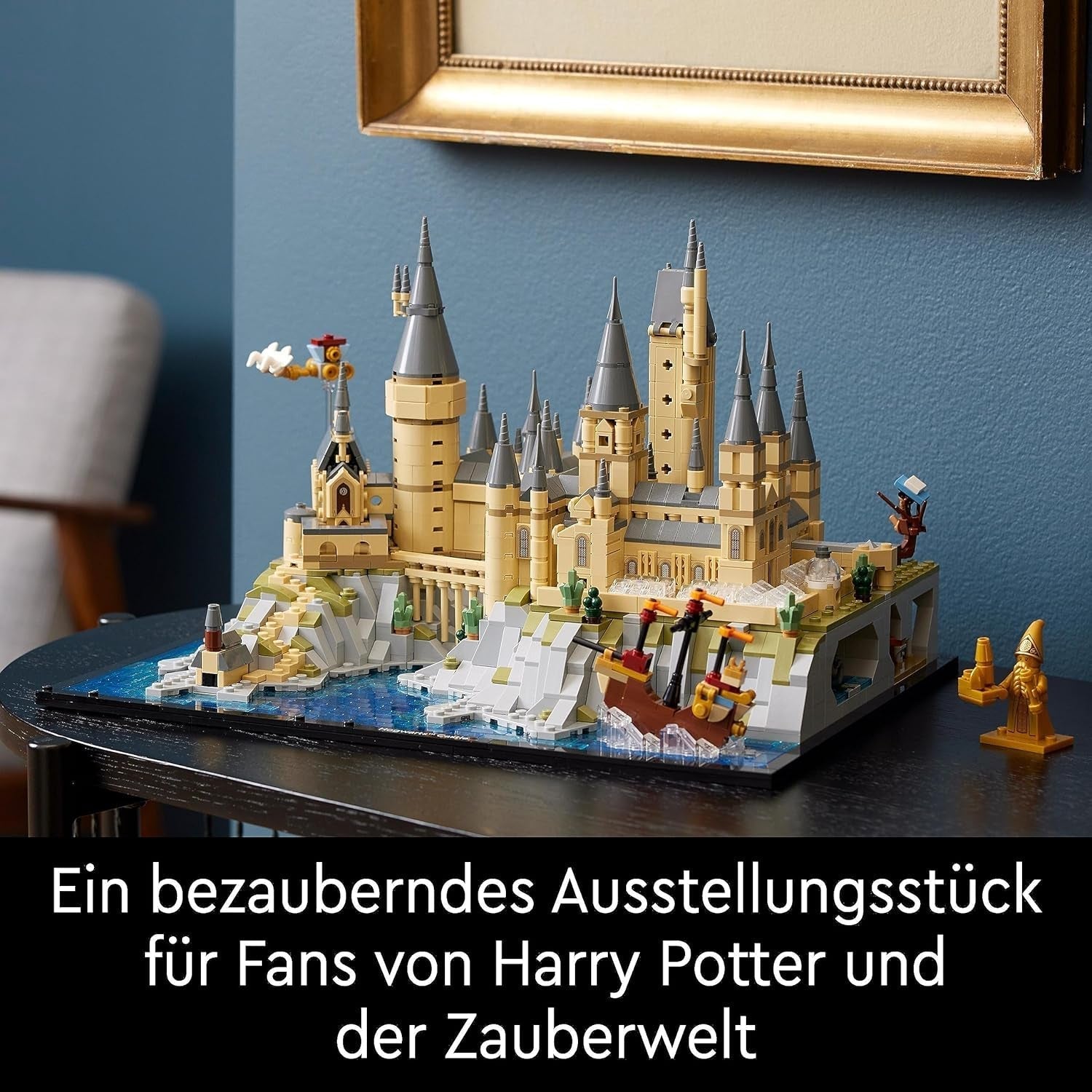 Château de Poudlard LEGO Harry Potter avec ailes de château - ensemble de collection pour adultes comprenant la tour principale et la tour astronomique, la chambre des secrets et une figurine d'architecte - cadeau pour femme - 76419 Jeux de construction Besuche den LEGO-Store