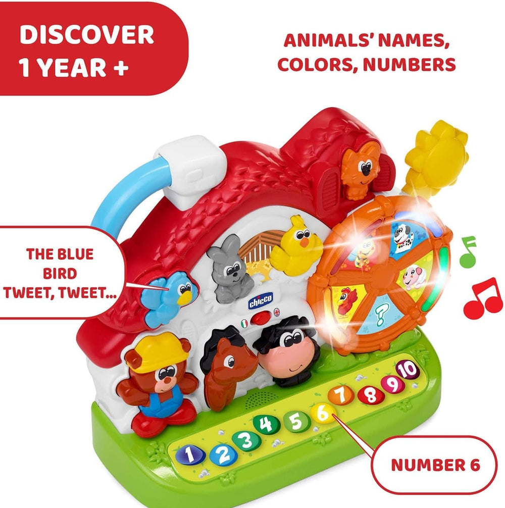 Chicco Ma New Farm, bilingue, empilable Naty Shop Jouets pour bébé