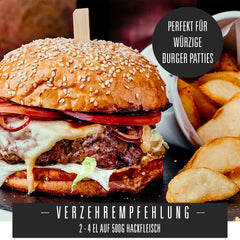 Ankerkraut Buletten & Fleischpflanzerl, Gewürzmischung für Buletten und Frikadellen, 250g dans un sachet aromatique