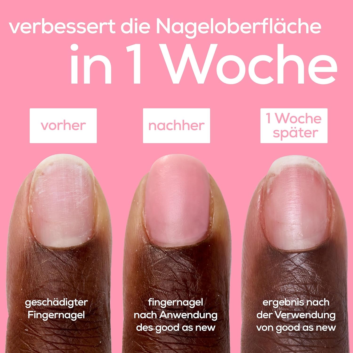Essie Professional Nail Perfector Pink întărește și protejează unghiile, restabilește structura sănătoasă și îmbunătățește rezistența, pentru unghii vizibil mai puternice și mai sănătoase.