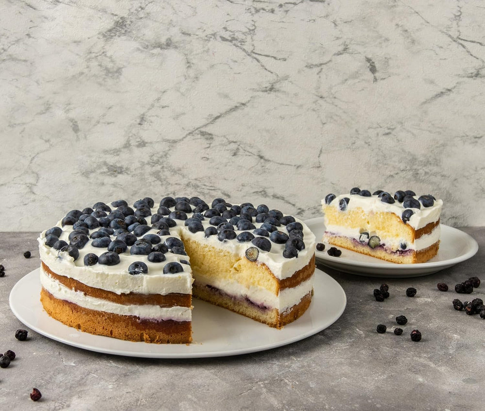 RUF Biskuit Teig, Backmischung Für Einen Saftigen Biskuitteig, Gelingsicher Und Schnell Zuberitet, Zur Herstellung Von Biskuitrollen, Biskuitkuchen or tortenboden, 1 X 250G Naty Shop