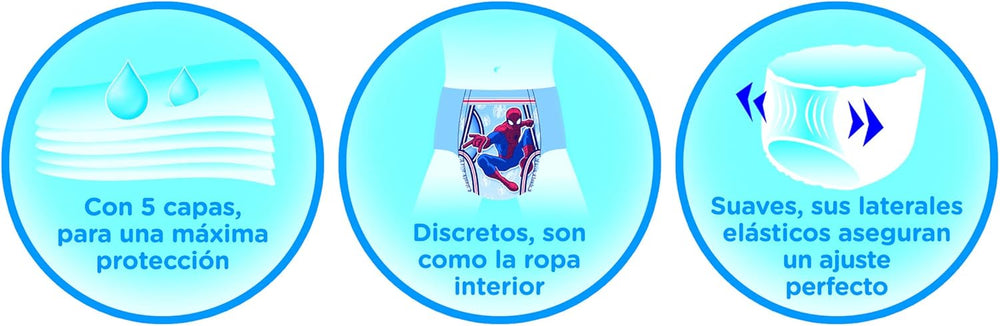 Huggies DryNites Vêtements de nuit pour filles, 3-5 ans (16-23 kg), 2 x 16 pièces