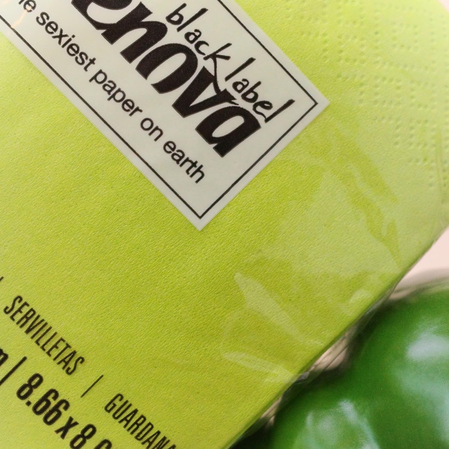 Serviettes en papier Renova Cocktail Vert - 30 Serviettes