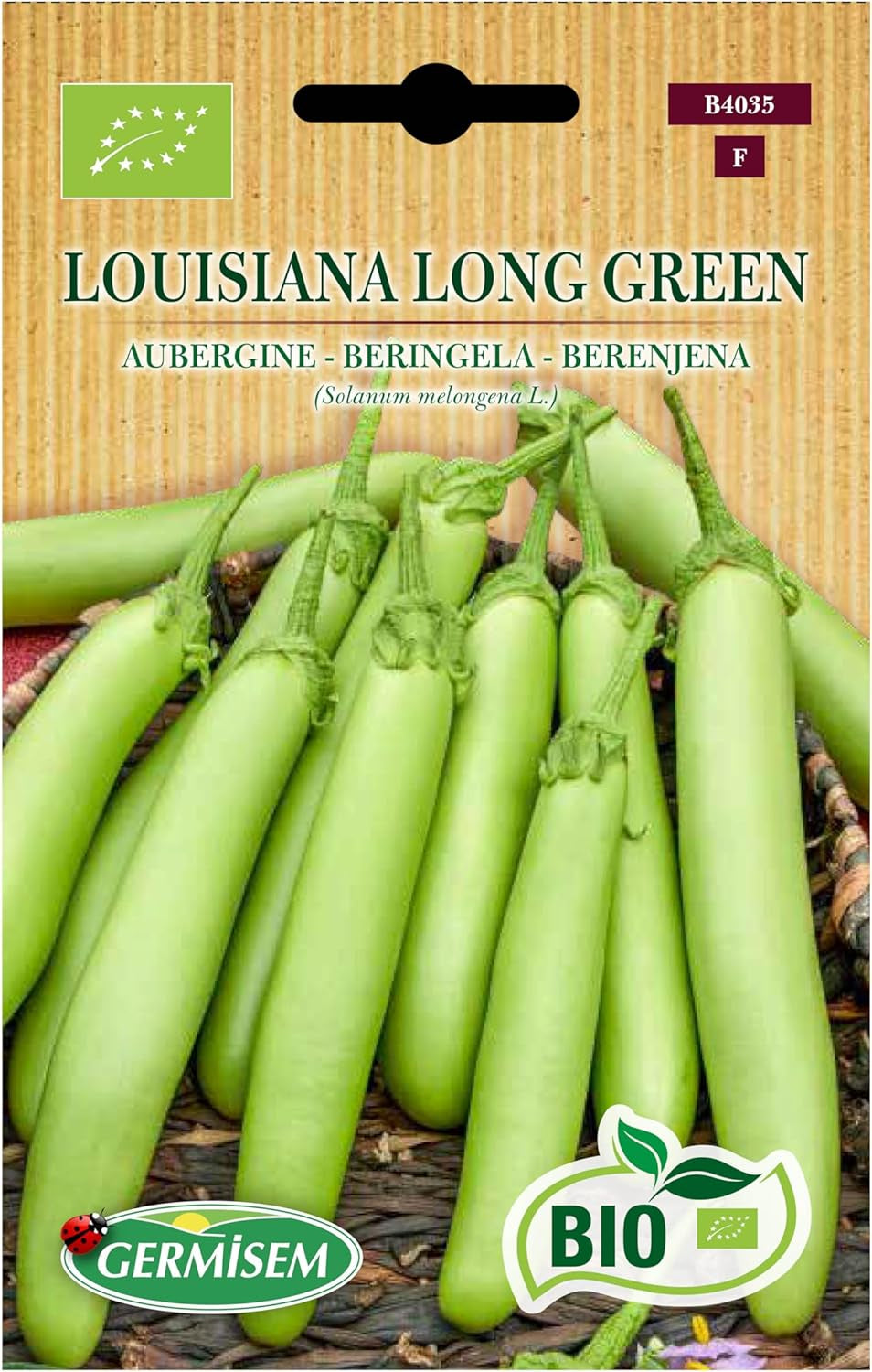 Aubergine Louisiana Long Green