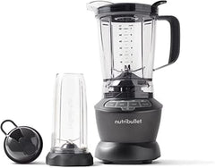 Nutribullet Mixeur pleine grandeur, mixeur électrique, mixeur multifonction, mixeur professionnel, puissance 1000 watts, 1,6 L de becher, gris, NBF450DG Kitchen Naty Shop