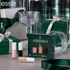 Kit Essie Mini Trio XMAS, non. 13 Mademoiselle + non. 49 Wicky + non. 570 Mani Merci, 3 x 15 ml