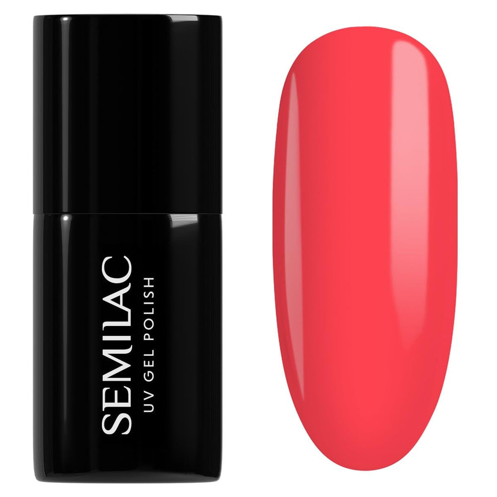 Oja UV Semilac Hybrid 447 Loco Lime 7ml Colecția Neonz