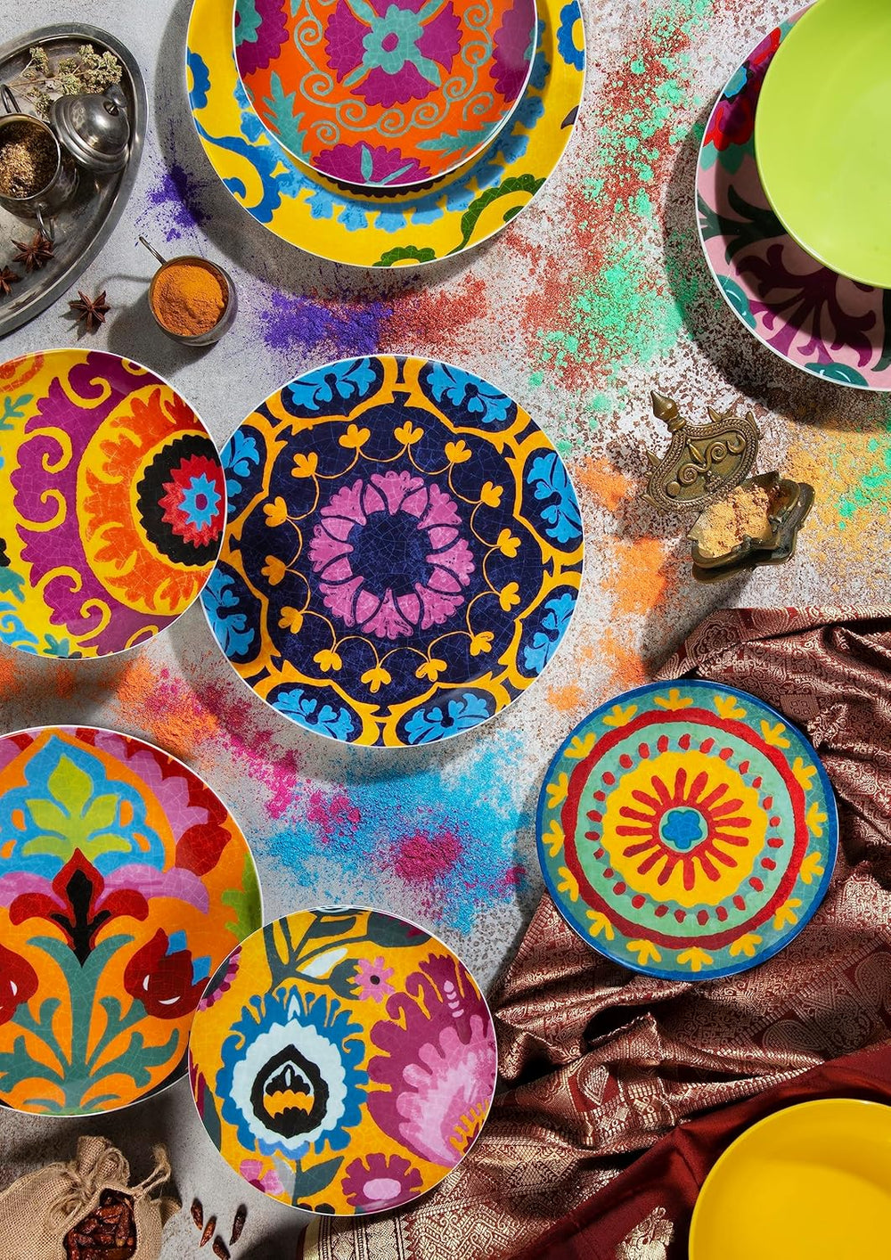 Service de table Excelsa New Delhi, 18 pièces, porcelaine