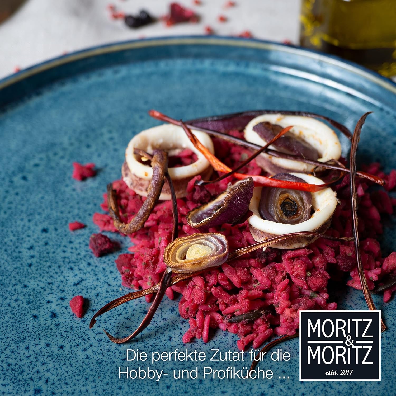 Moritz & Moritz SOLID Service de table en grès 18 pièces pour 6 personnes - Service de table pour 6 personnes, composé de 6 assiettes plates, 6 assiettes plates et 6 assiettes plates