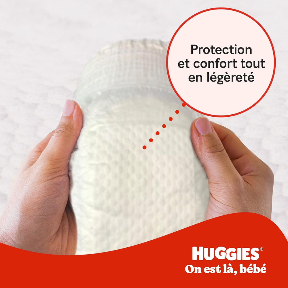 Couches pour bébé Huggies Little Movers, motif Disney, taille 5, 126 pièces (3 x 42), boîte mensuelle