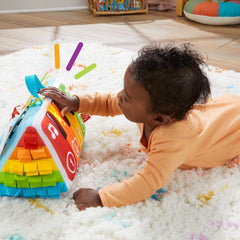 FISHER-PRICE Kick & Play Soft Piano - Piano jouet doux et portable, design évolutif, touches colorées, pour bébés dès la naissance, HND54 Baby Toys Naty Shop