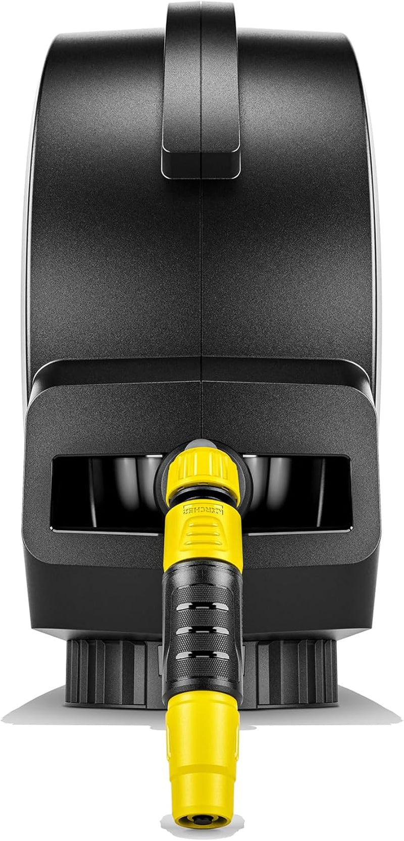 Dévidoir automatique Kärcher HBX 5.35 : tuyau de 35 m, tuyau de raccordement : 1,5 m ; Rétraction automatique du tuyau, pratique et flexible, noir