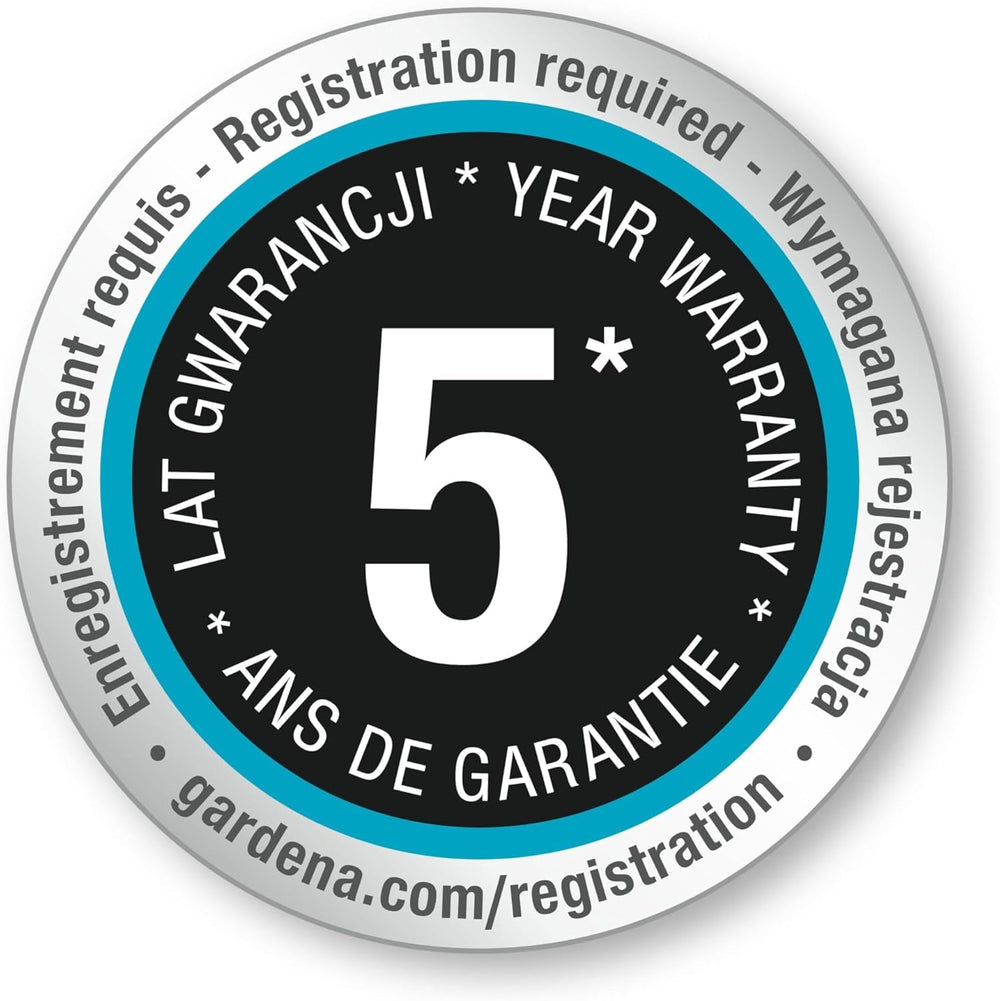 Kit de raccordement pour tuyau d'arrosage Gardena : raccords de connexion pour le début et la fin du tuyau d'arrosage, accessoires pour articles (995, 996, 997, 1998, 1999), pièces d'origine du système Gardena (5316-20)