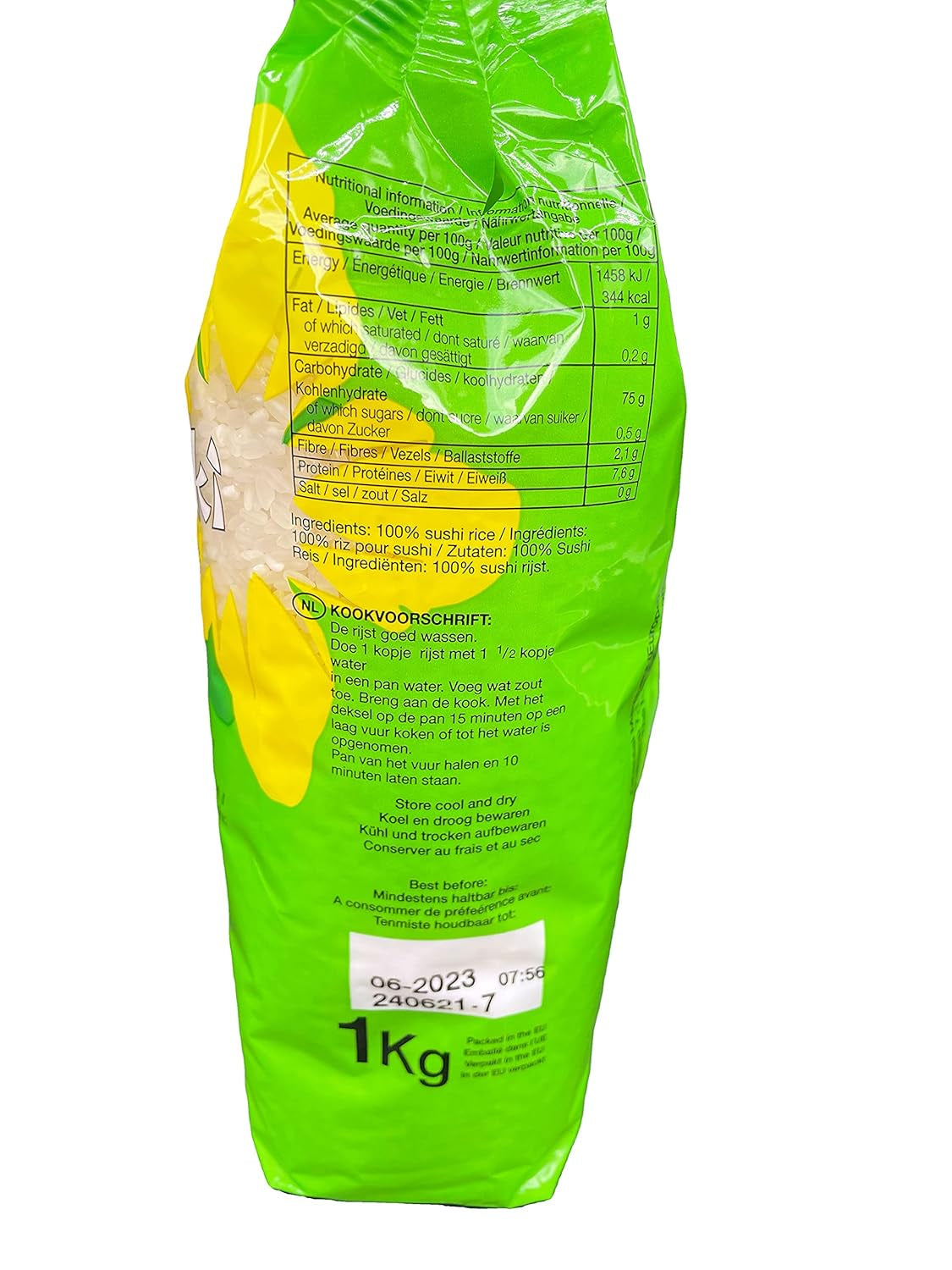 Riz pour sushi, 1 kg