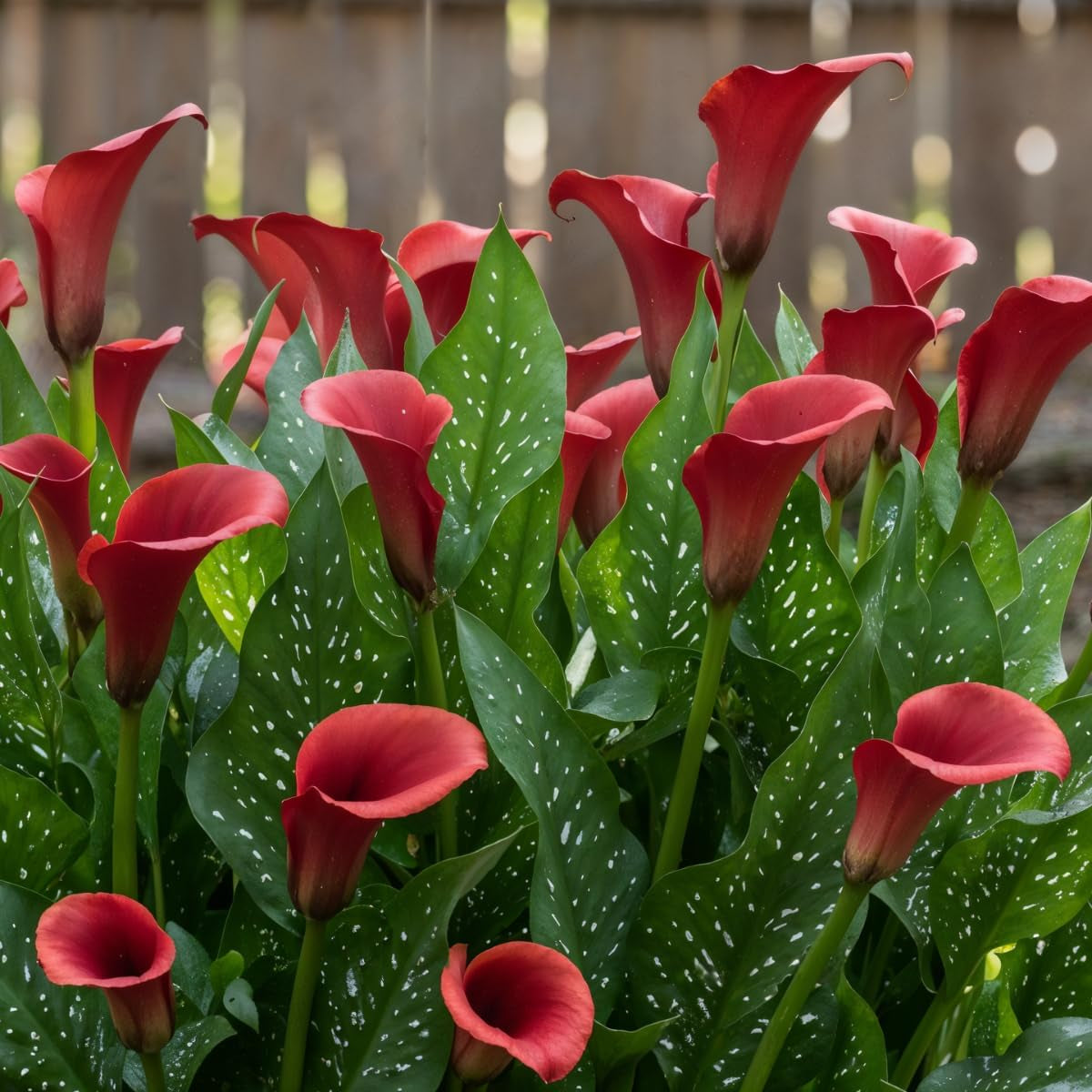 Calla Bulbs Hardy Vivace – Zantedeschia Orange Passion (Orange) – 5 grands bulbes de fleurs – Véritables plantes hollandaises – Pour jardin et pots (pas de graines, non artificielles)