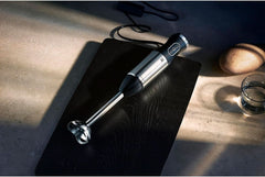 WMF Kult X Edition Stabmixer, Zauberstab 600 W, Pürierstab Edelstahl Mit Variabler Geschwindigkeitseinstellung, Purierstab Edelstahl Matt Kitchen Naty Shop