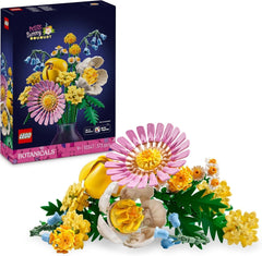 LEGO Botanicals Petit bouquet d'été - Ensemble de construction de fleurs artificielles - Incl. jacinthes, renoncules, tulipes - Idée cadeau pour femmes, mères et hommes - 10347 Jeux de construction Besuche den LEGO-Store Titre par défaut
