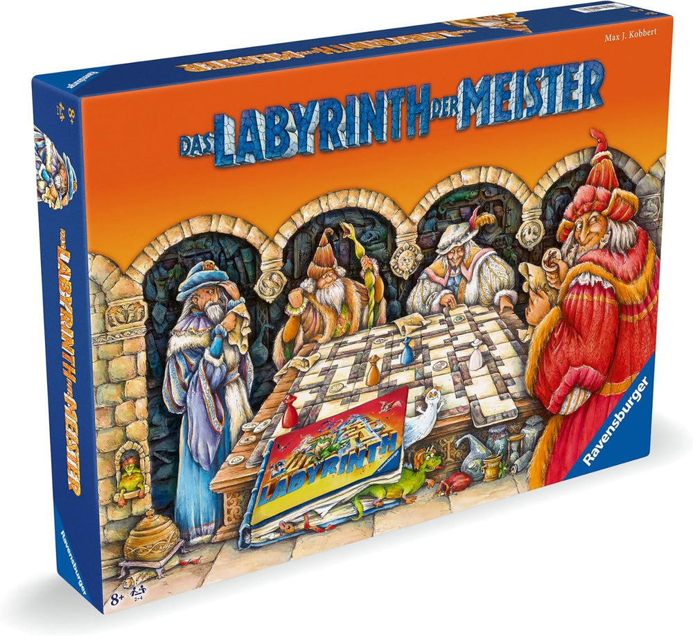 Ravensburger 22474 Maze Masters - La version principale du labyrinthe fou pour 2 à 4 joueurs âgés de 9 ans et plus