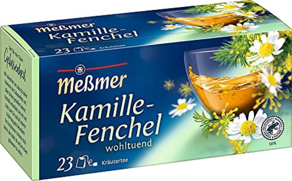 Mélange d'orties Meßmer | 25 | Sachets de thé | Végétalien | Sans gluten | Sans lactose