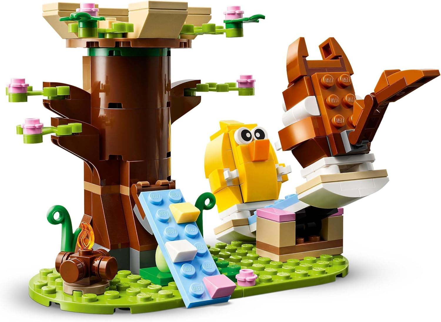 LEGO Spring Animal Playground, ensemble de construction oiseau et écureuil, ensemble de jeu cabane dans les arbres pour enfants, idée cadeau pour garçons et filles de 8 ans, ensemble d'animaux, jouet figurines d'animaux 40709 Jeux de construction Beuche den LEGO-Store
