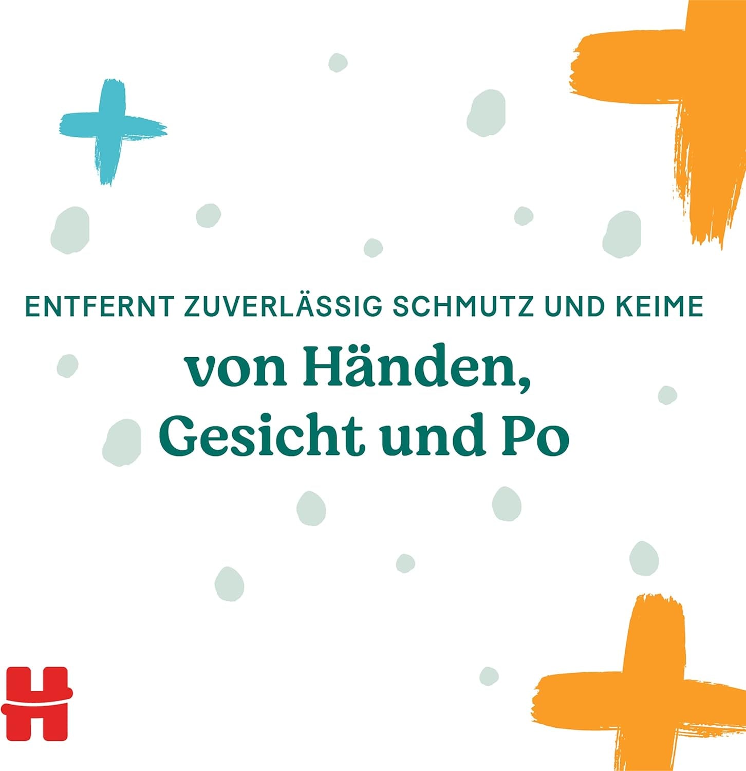 Huggies Lingettes humides pour bébé General Clean Corps entier Discreet Fresh 10 x 56 lingettes Boîte mensuelle