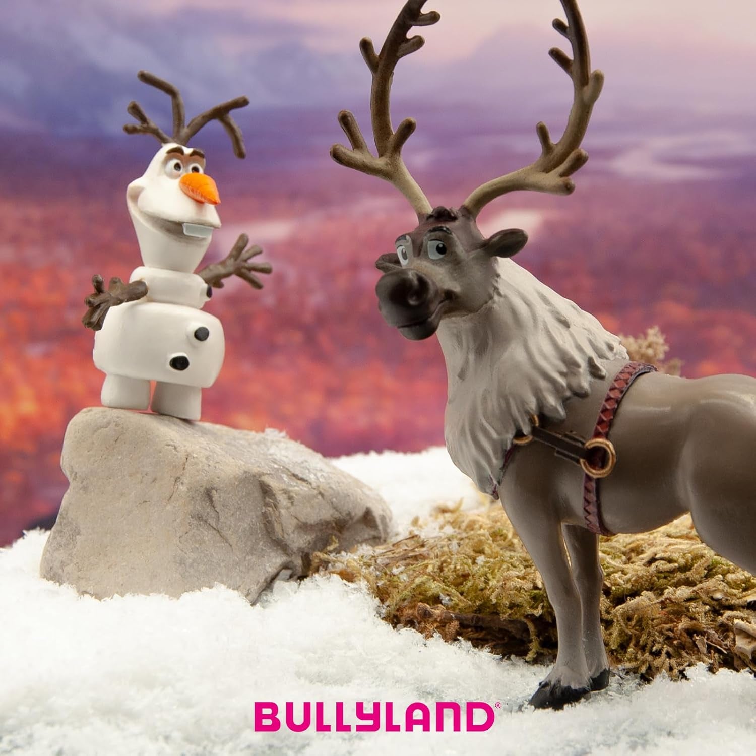 Bullyland 13514 - Sven le renne de Walt Disney La Reine des Glaces, env. 12 cm, fidèle aux détails, idéal comme petit cadeau pour les enfants à partir de 3 ans Figurines Naty Shop